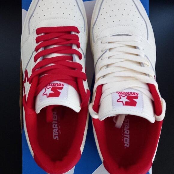 Starter LFS 1971 Low Off White and Red - size 11 M / 12.5 W US / 44 EU - Picture 4 of 8